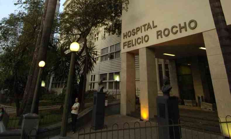 Fachada do Hospital Felcio Rocho