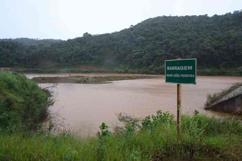 Barragem do Baixo Joao Pereira, em Congonhas