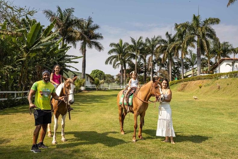 O Hotel Fazenda Vale Amanhecer, em Igarapé, um dos 50 empreendimentos participantes do projeto e que começa a colher resultados(foto: TOM ALVES) O Hotel Fazenda Vale Amanhecer, em Igarapé, um dos 50 empreendimentos participantes do projeto e que começa a colher resultados(foto: TOM ALVES)