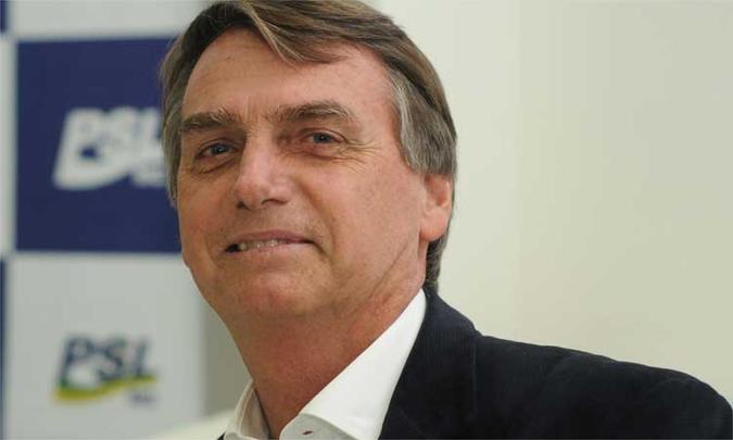 Deputado Jair Bolsonaro(foto: Leandro Couri/EM/D.A Press) Deputado Jair Bolsonaro(foto: Leandro Couri/EM/D.A Press)