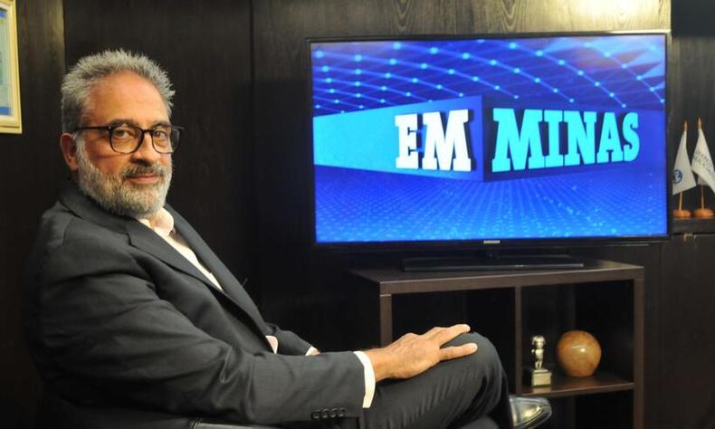 'EM Minas' estreia neste sábado (16/9), às 19h30, na TV Alterosa e no YouTube do Portal Uai(foto: Gladyston Rodrigues/EM/D.A Press) Benny Cohen apresentador do EM Minas