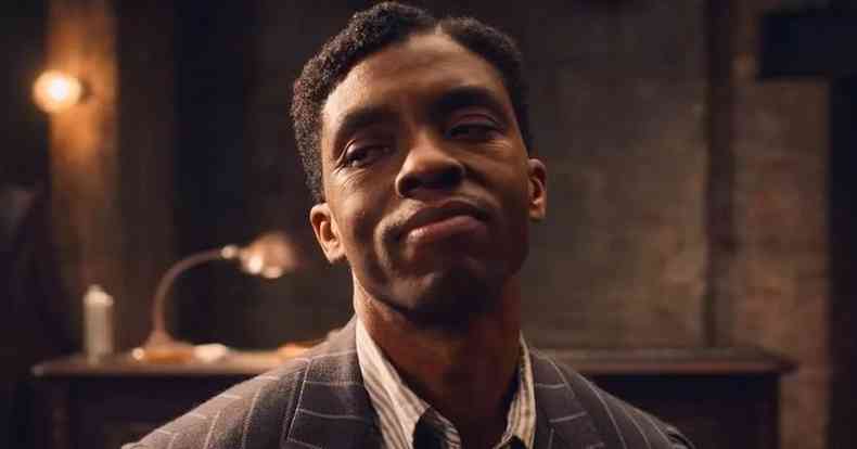 Chadwick Boseman  o favorito ao Oscar de melhor ator(foto: Netflix/Divulgao)