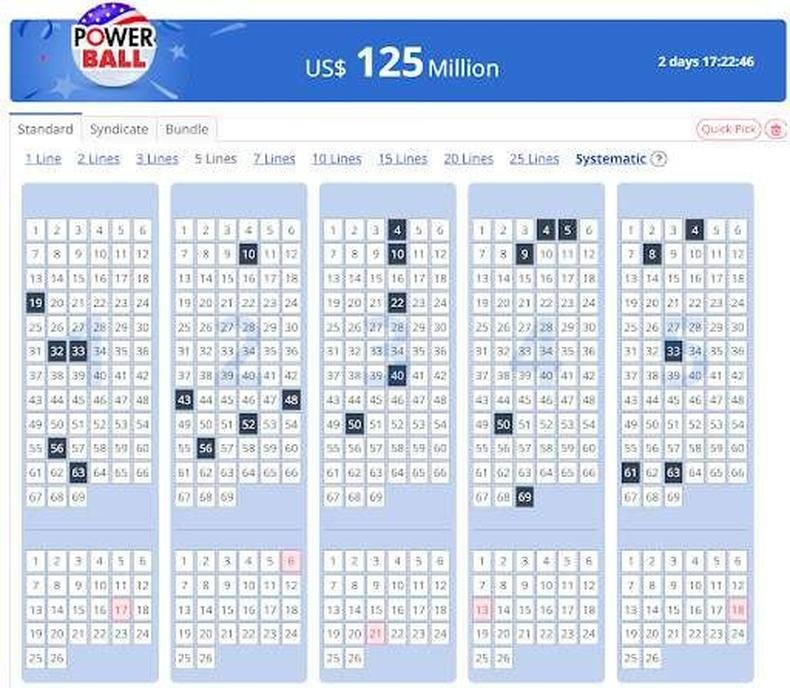 Bilhete virtual TheLotter