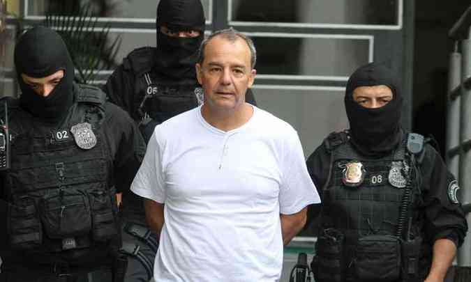 Sobra espao na cela do ex-governador Srgio Cabral em Bangu, no Rio de Janeiro(foto: Rodrigo Felix Leal )