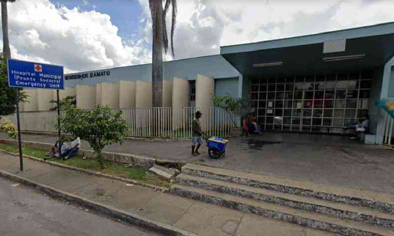 Um novo bito em decorrncia da COVID-19 foi confirmado nesta segunda-feira no Hospital Municipal e outro est em investigao(foto: Google Street View/Reproduo)