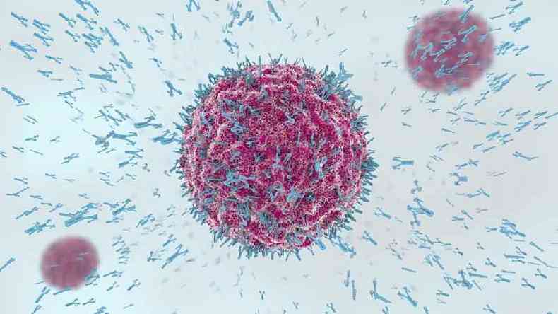 Anticorpos são essenciais no combate às infecções(foto: CHRISTOPH BURGSTEDT/SCIENCE PHOTO LIBRARY)