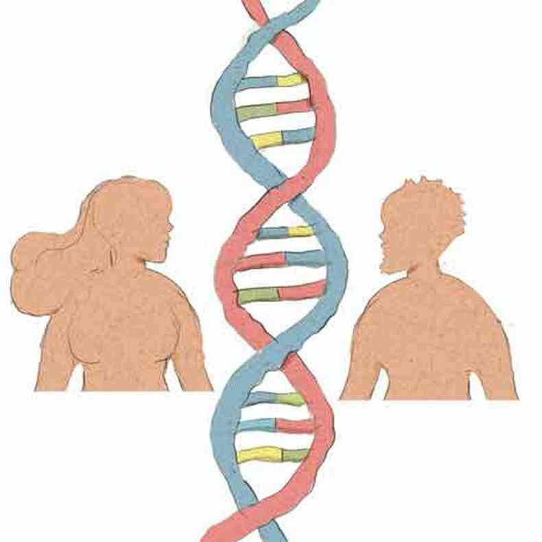Ilustrao do DNA 