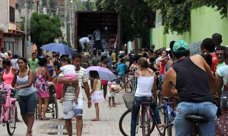Polcia Federal apura responsabilidade pela interrupo no fornecimento de gua(foto: Tulio Santos/EM/DA Press)