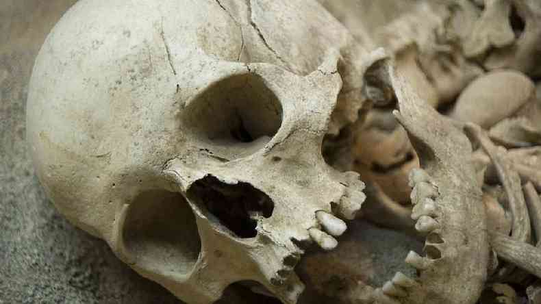 Durante sculos de condies apocalpticas, os Neandertais foram extintos(foto: Getty Images)