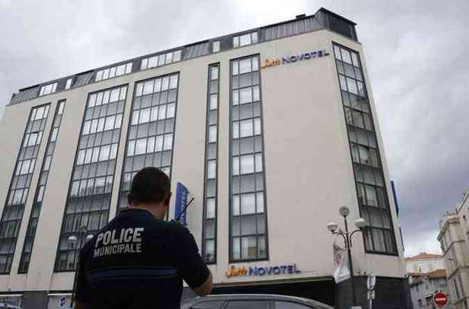 Roubo aconteceu no hotel Novotel, do centro de Cannes(foto: ANNE-CHRISTINE POUJOULAT / AFP)