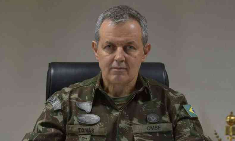 O novo comandante do Exrcito, general Toms Miguel Min Ribeiro Paiva