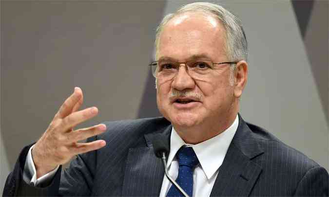 Na semana passada, Luiz Fachin passou por uma sabatina na CCJ do Senado que durou cerca de 12 horas(foto: AFP PHOTO/EVARISTO SA )