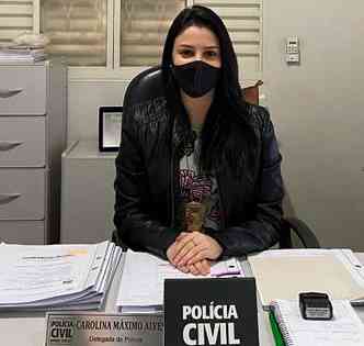 Delegada Carolina Mximo responsvel pela investigao que culminou com o indiciamento do estuprador em Pompu