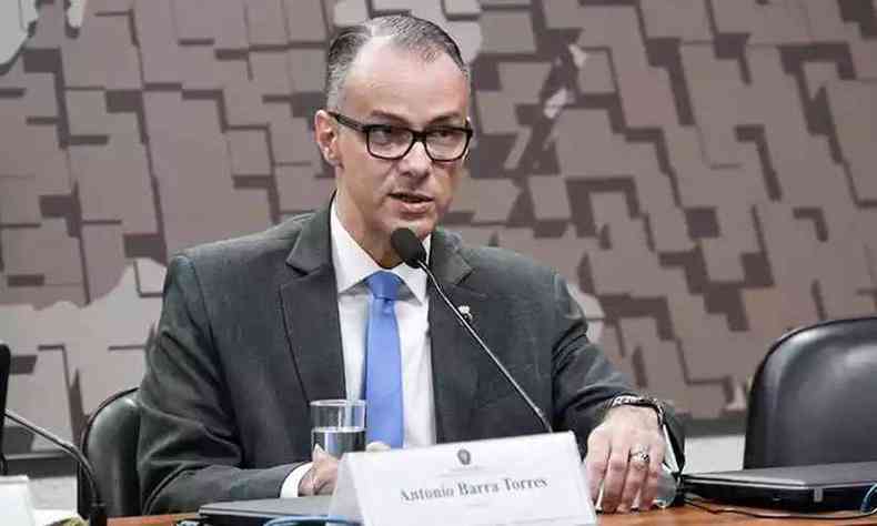 Antonio Barra Torres, presidente da Anvisa(foto: Agncia Senado/Divulgao)