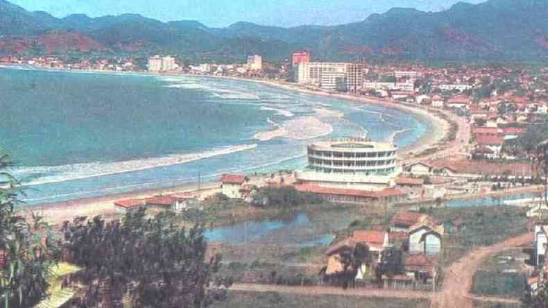 A Praia Central era um lugar muito diferente na dcada de 1960(foto: Courtesy of Isaque Borba)
