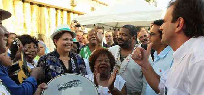 Dilma esteve no Rio para inaugurar uma clnica de sade da famlia (foto: Roberto Stuckert Filho/PR)