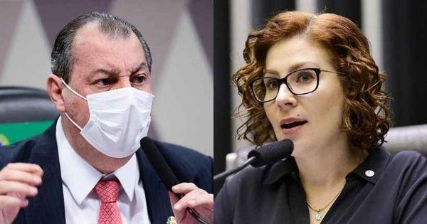Carla Zambelli e Omar Aziz trocam farpas: 'Bunda gorda' - Vimarsana News