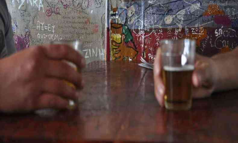 O homem misturou a saliva contaminada em uma bebida para o chefe(foto: Tulio Santos/EM/D.A Press)