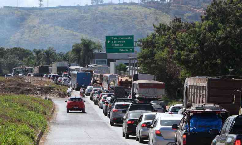 BR-381, na sada de BH para o Esprito Santo: rodovia est na lista de investimentos do Planalto anunciadas este ano
