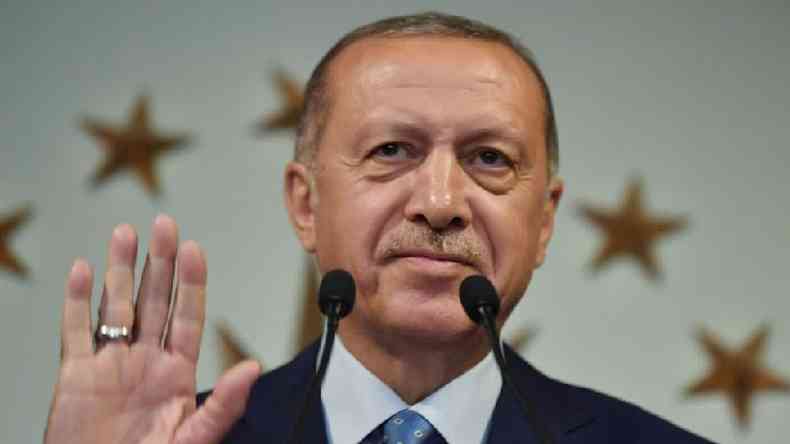 Prximo a Trump, Erdogan tem sido uma dor de cabea para a Otan e a Unio Europeia(foto: AFP)