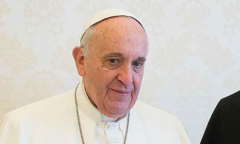 Papa Francisco, torcedor do San Lorenzo de Almagro, � apaixonado por futebol e acompanha a Copa do Mundo(foto: Servizio Fotografico de L.O.R/Divulga��o )