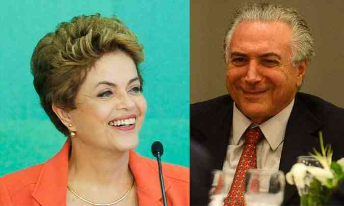 O distanciamento entre Dilma e Temer ocorreu devido  possibilidade de avano do processo de impeachment na Cmara (foto: Ichiro Guerra e Edu Andrade/FatoPress/Estado)