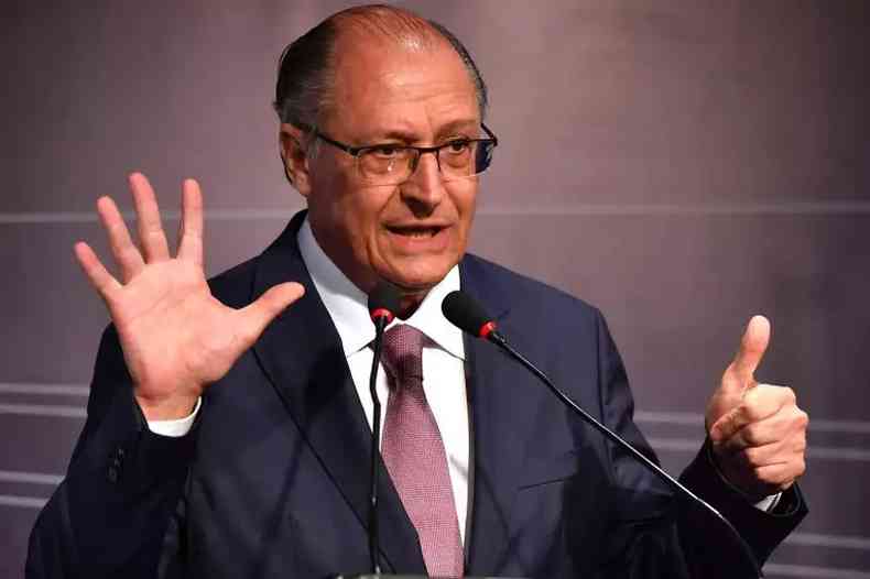 Geraldo Alckmin teria recebido R$ 10 milhes da Odebrecht(foto: Nelson Almeida/AFP)