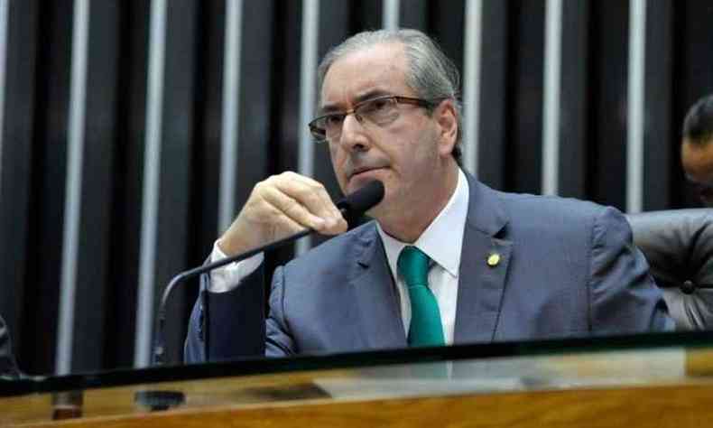 Eduardo Cunha convocou sesso na Cmara normalmente(foto: Zeca Ribeiro)