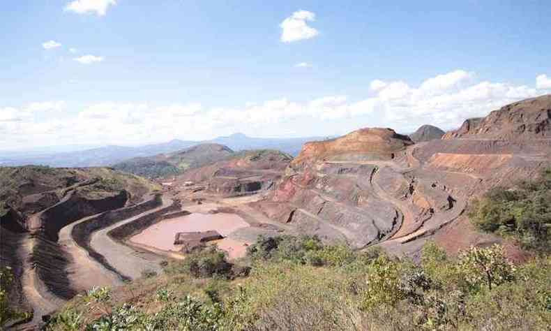 Mineração na Serra do Curral tem Termo de Ajustamento de Conduta com a Semad(foto: Edésio Ferreira/EM/D.A.Press)