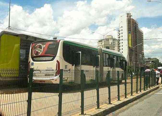 Inaugurao do BRT est marcado para o prximo sbado(foto: Joo Henrique do Vale/EM/D.A.Press)