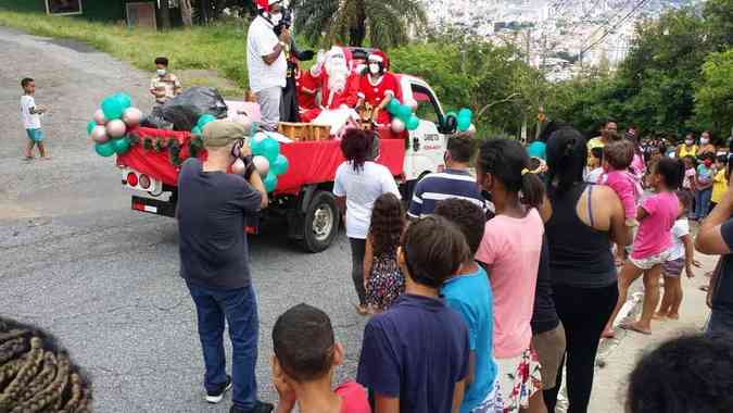 Iniciativa da Parquia Santa Dulce dos Pobres tem esquema especial para a festa nas comunidades Edsio Ferreira/EM/D.A Press