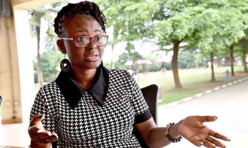 A jornalista Tobore Ovuorie, que se fez passar por prostituta e cuja reportagem num jornal nigeriano deu origem ao filme, em Ikeja, na Nigria (foto: Pius Utomi Ekpei/AFP)