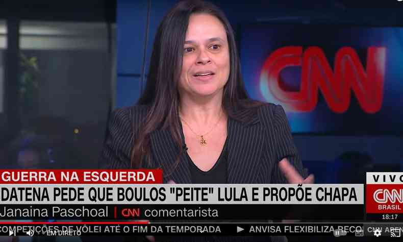Janaina Paschoal  a nova comentarista fixa do programa CNN Arena