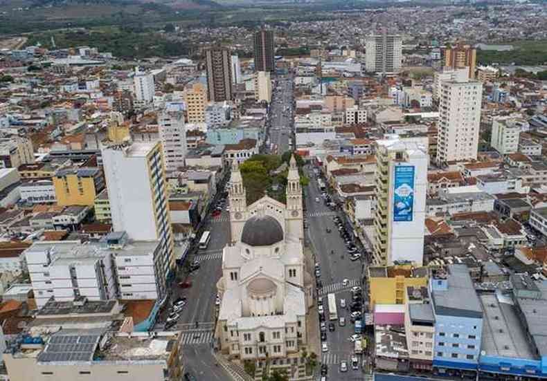 Pouso Alegre  o segundo maior municpio do sul de Minas e tem 103.699 eleitores aptos(foto: Divulgao/Prefeitura Municipal)