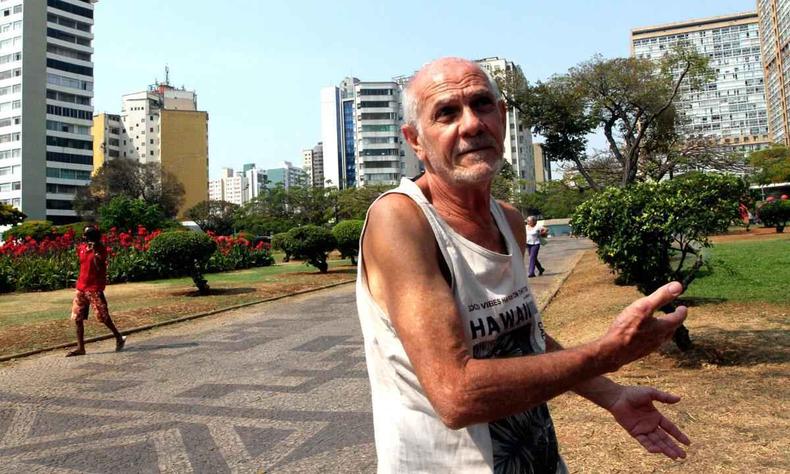 Tarcísio Miranda, morador do Barro Preto