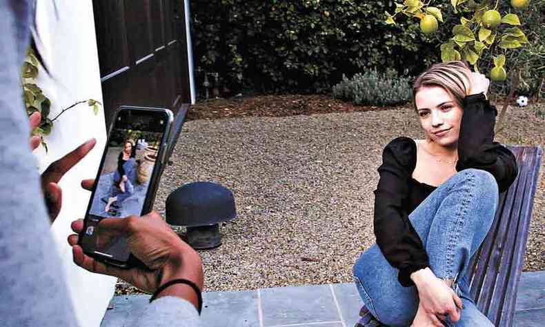 A aspirante a atriz Dominique Druckman  uma das trs personagens do documentrio que 