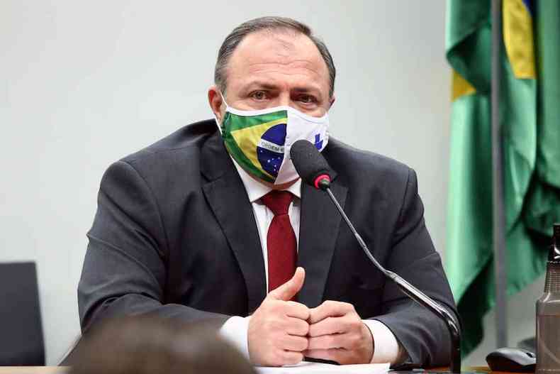 Ministro Eduardo Pazuello ter 48 horas para detalhar incio e fim da vacinao no pas(foto: Najara Araujo/Cmara dos Deputados)