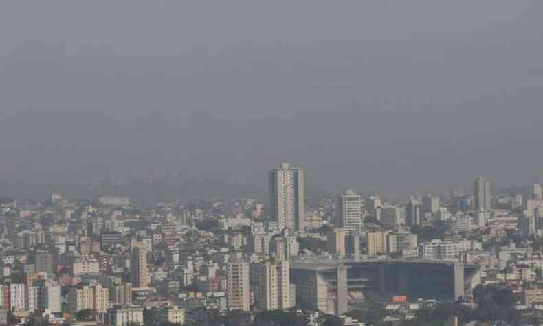 Vista de Belo Horizonte a partir da Regio leste