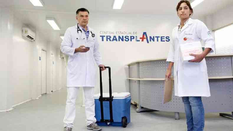 Funcionrios da Central de Transplantes do Estados do RJ