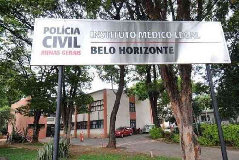 Imagem do Instituto Médico-Legal Doutor André Roquette, localizado na Região Oeste de Belo Horizonte