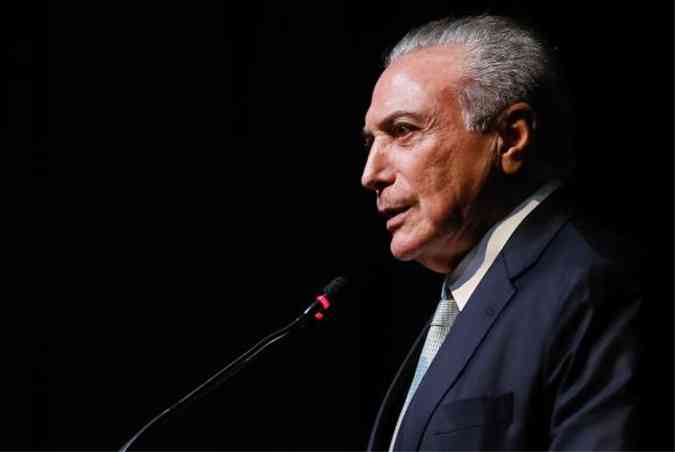 Temer disse que o seu governo tem %u201Capoio especialssimo%u201D do Congresso Nacional (foto: Beto Barata/PR)