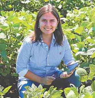 Mariana criou o Agrosmart: reconhecimento imediato (foto: MY SALOMON /DIVULGAO)