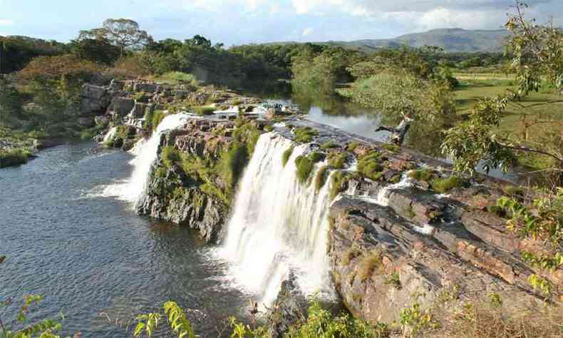 Parque Nacional da Serra do Cip, em Santana do Riacho, na Grande BH, seria um dos beneficiados(foto: Newton Franca/Esp. EM/ D.A Press. 22/05/07)