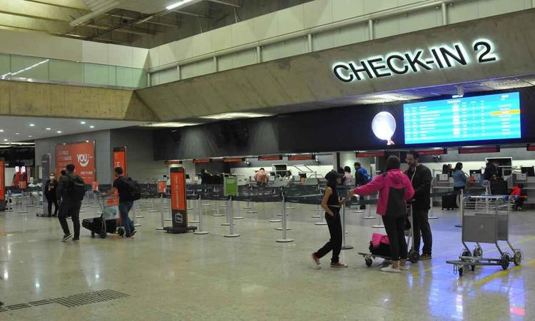 Saguo do aeroporto de Confins 