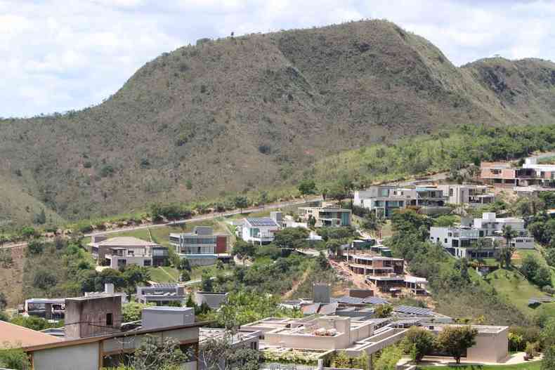 Vista do Condomnio Vale dos Cristais