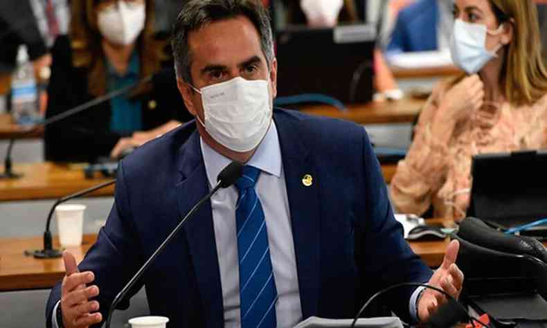 Senador Ciro Nogueira deve se reunir com Bolsonaro hoje para decidir se assumir ministrio(foto: JEFFERSON RUDY/AGNCIA SENADO - 5/5/21)