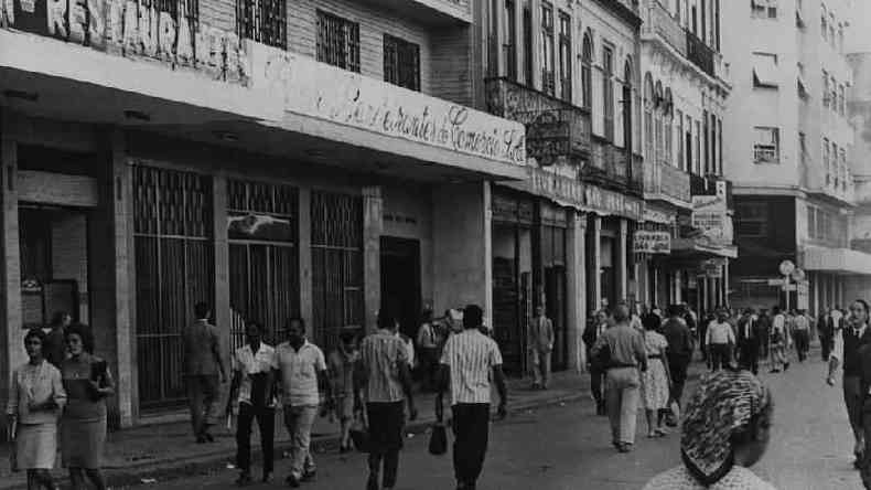 Livraria So Jos em seu endereo mais clebre, na rua So Jos, 38, 40 e 42, em foto de novembro de 1967(foto: Jornal Correio da Manh/Arquivo Nacional )