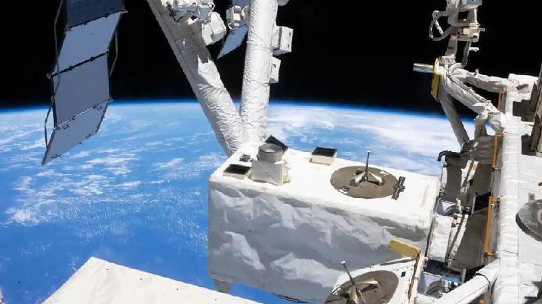 GEDI acoplado  Estao Espacial Internacional