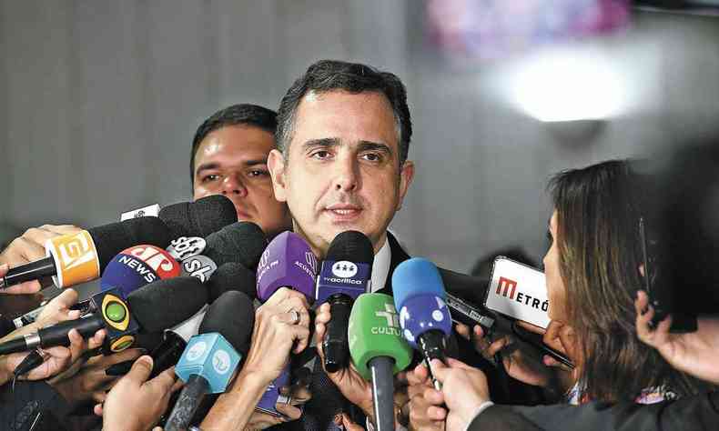 Rodrigo Pacheco (PSD-MG), presidente do Congresso Nacional