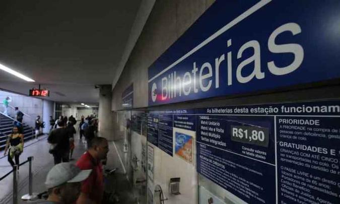 As tarifas chegaram a ser reajustadas para R$ 3,40, mas voltou para R$ 1,80 após decisão judicial(foto: Leandro Couri/EM/D.A Press) As tarifas chegaram a ser reajustadas para R$ 3,40, mas voltou para R$ 1,80 após decisão judicial(foto: Leandro Couri/EM/D.A Press)
